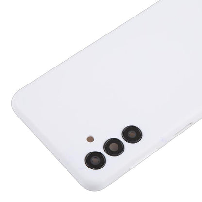 Samsung Galaxy A04s SM-A047F White Battery Back Cover with Camera Lens Frame Replacement