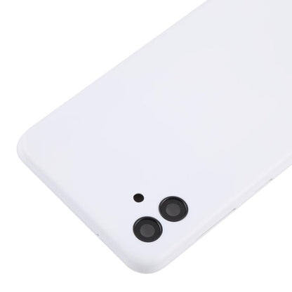Samsung Galaxy A04 SM-A045F White Battery Back Cover with Camera Lens Frame Replacement