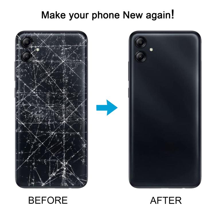 Samsung Galaxy A04 (SM-A045F) Replacement Grey Battery Back Cover with Camera Lens Frame