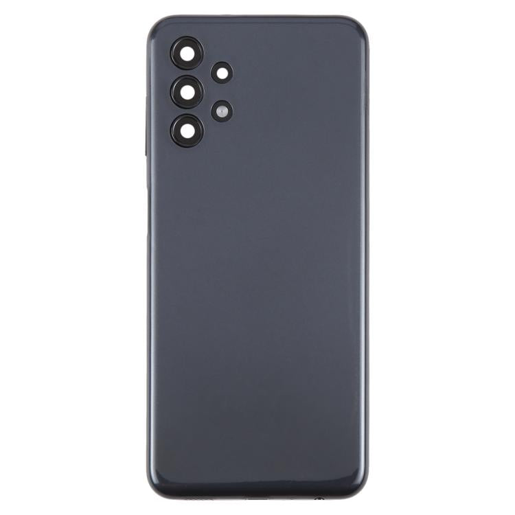 Replacement Black Battery Back Cover with Camera Lens Frame for Samsung Galaxy A13 SM-A135F