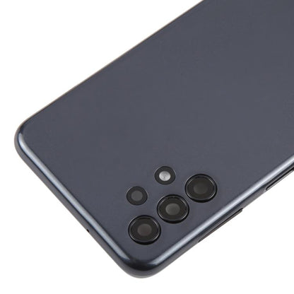 Replacement Black Battery Back Cover with Camera Lens Frame for Samsung Galaxy A13 SM-A135F