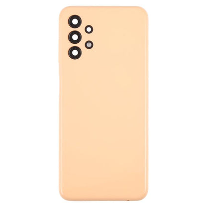 Samsung Galaxy A13 SM-A135F Battery Back Cover with Camera Lens Frame - Replacement (Orange)