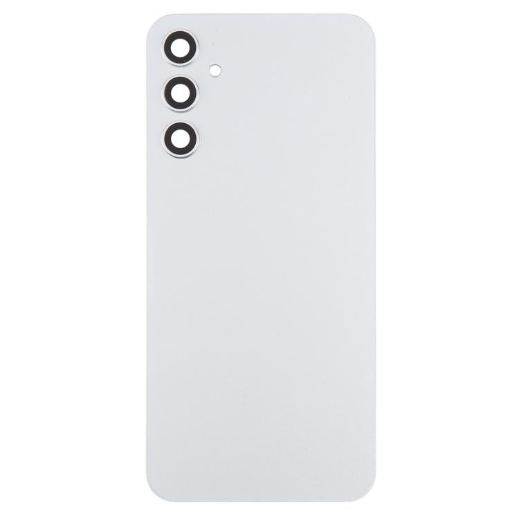 Samsung Galaxy A34 SM-A346B Silver Battery Back Cover with Camera Lens Frame Replacement