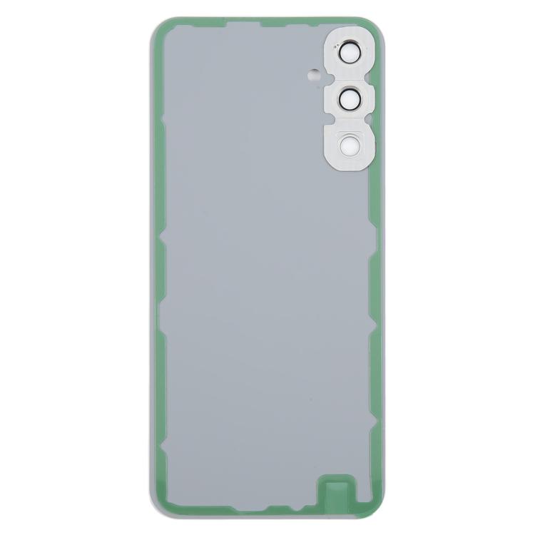 Samsung Galaxy A34 SM-A346B Silver Battery Back Cover with Camera Lens Frame Replacement
