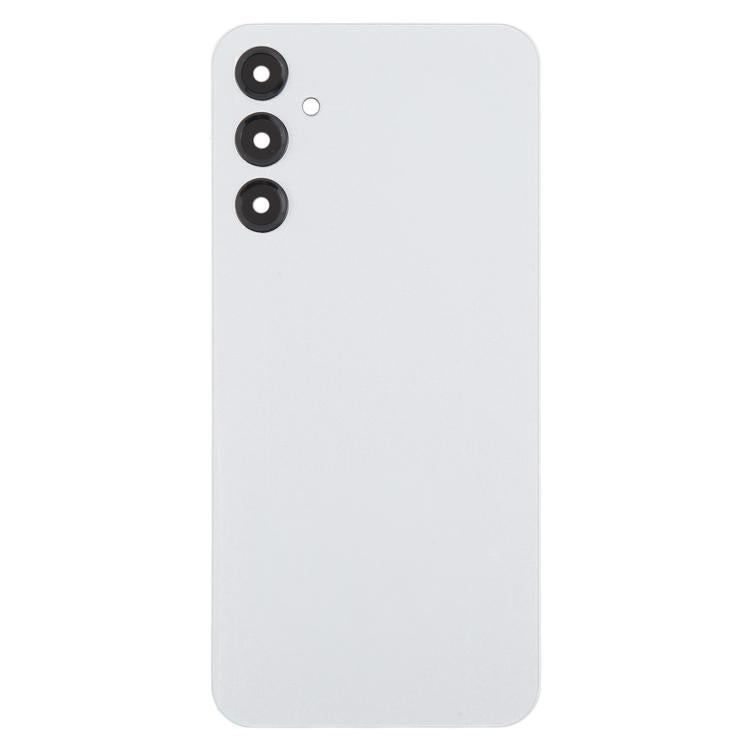 Samsung Galaxy A24 SM-A245 Back Cover with Camera Lens Frame Replacement (Silver) - Compatible & Quality Checked