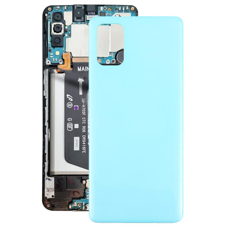Samsung Galaxy A71 4G SM-A715F Back Cover Replacement (Blue) - Quality Checked, Perfect Fit, Professional Installation Recommended