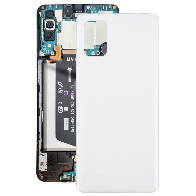 Samsung Galaxy A71 4G SM-A715F Back Cover Replacement (White) - Compatible, Quality Checked, Professional Installation Recommended