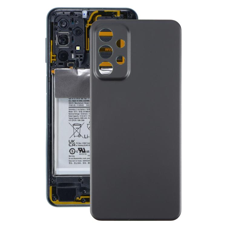 Samsung Galaxy A23 5G SM-A236B Back Cover Replacement (Black) - Compatible, Quality Checked, Professional Installation Recommended