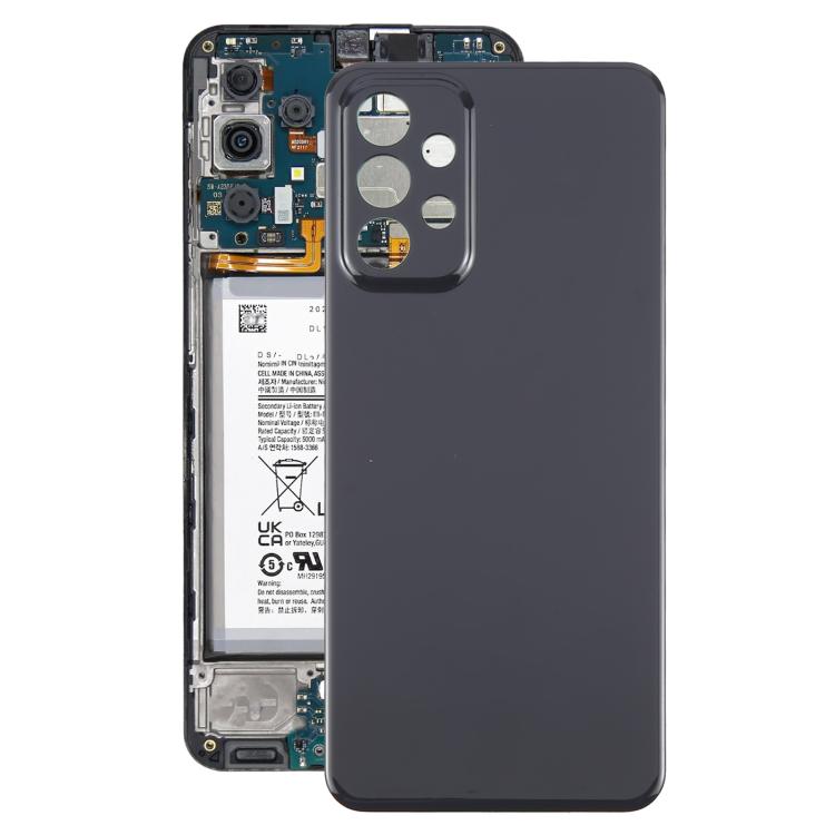 Samsung Galaxy A23 4G SM-A235F Back Cover Replacement (Black) - Durable Housing, Professional Installation Recommended