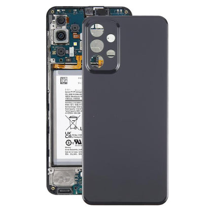 Samsung Galaxy A23 4G SM-A235F Back Cover Replacement (Black) - Durable Housing, Professional Installation Recommended