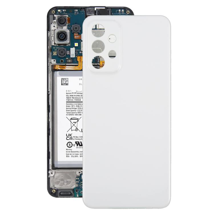 White Back Cover Replacement for Samsung Galaxy A23 4G (SM-A235F) - Professional Installation Recommended