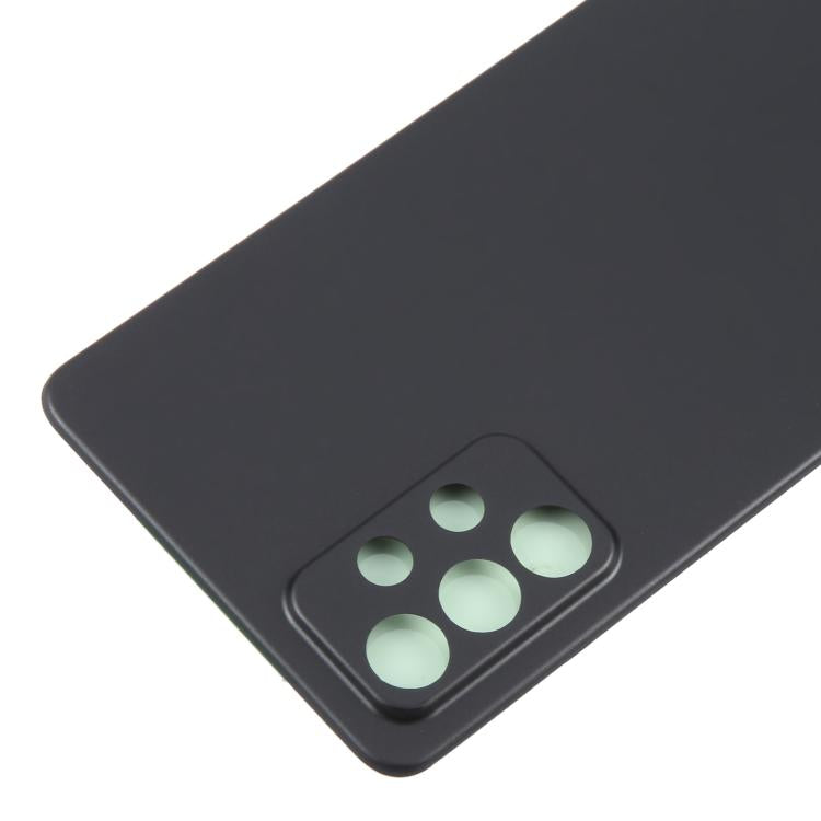 Samsung Galaxy A72 4G SM-A725F Replacement Back Cover - Black, Perfect Fit & Quality Assured