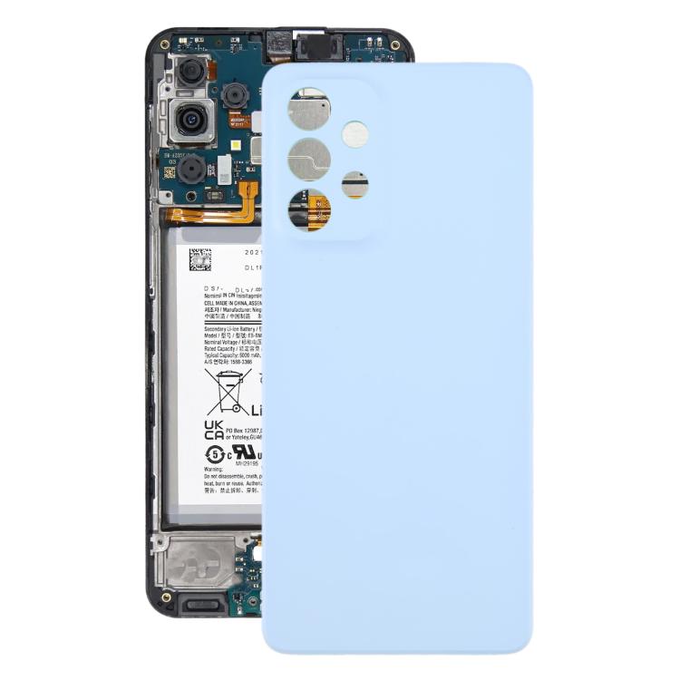 Blue Back Cover Replacement for Samsung Galaxy A33 SM-A336B - Perfect Fit, Quality Checked