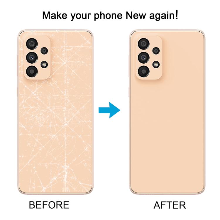 Samsung Galaxy A33 SM-A336B Back Cover Replacement (Black) - Perfect Fit & Condition, Professional Installation Recommended