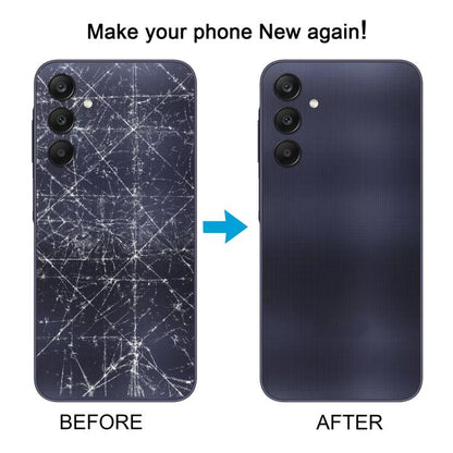 Samsung Galaxy A25 5G SM-A256B Black Back Cover Replacement - Compatible, Quality Checked, Professional Installation Recommended