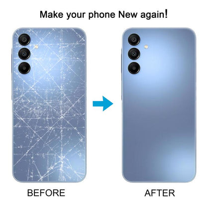 Samsung Galaxy A15 5G SM-A156B Yellow Back Cover Replacement - Fits Perfectly, Professional Installation Recommended