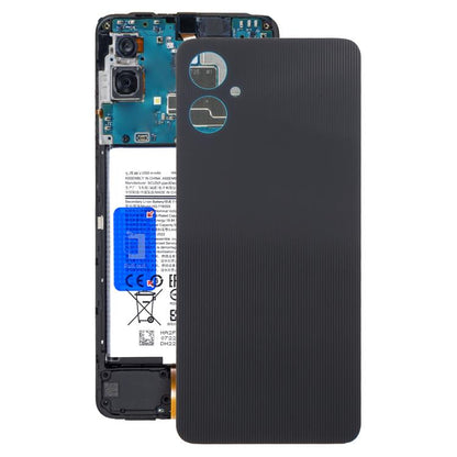Samsung Galaxy A06s SM-A067F Back Cover Replacement - Black, Perfect Fit, Quality Checked, Professional Installation Recommended