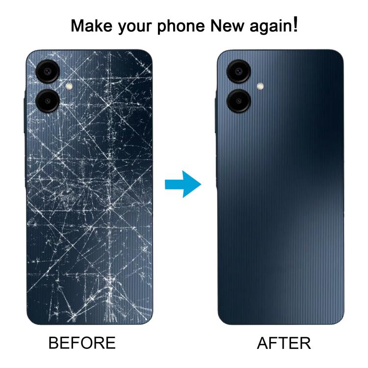 Gold Back Cover Replacement for Samsung Galaxy A06 (SM-A065F) - Professional Installation Recommended