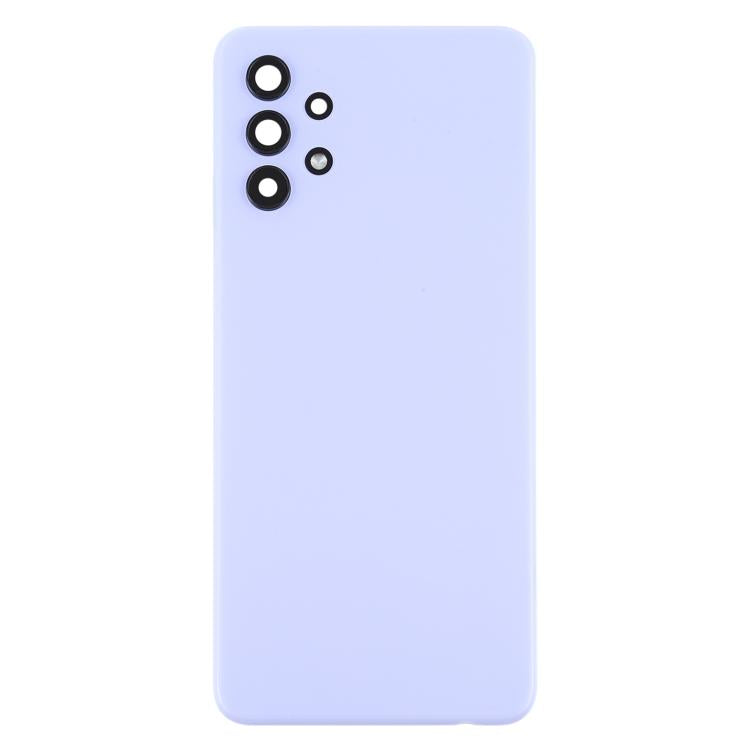 Samsung Galaxy A32 4G SM-A325F Back Cover Replacement with Camera Lens Frame (Purple) - Compatible & Durable