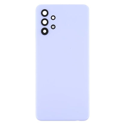 Samsung Galaxy A32 4G SM-A325F Back Cover Replacement with Camera Lens Frame (Purple) - Compatible & Durable