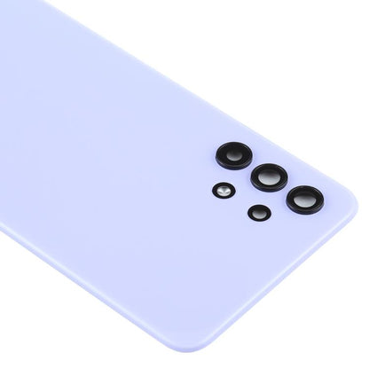Samsung Galaxy A32 4G SM-A325F Back Cover Replacement with Camera Lens Frame (Purple) - Compatible & Durable