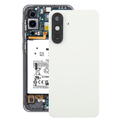 Samsung Galaxy A56 SM-A566B OEM White Battery Back Cover with Camera Lens Frame Replacement