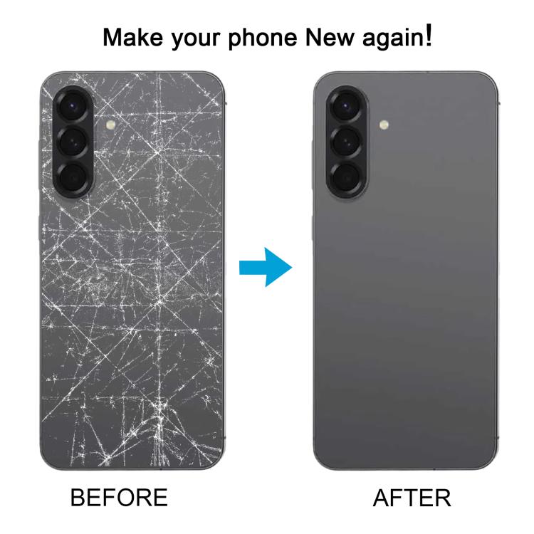 OEM Black Battery Back Cover with Camera Lens Frame for Samsung Galaxy A56 SM-A566B Replacement