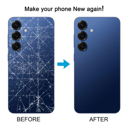 Samsung Galaxy S25+ SM-S936B OEM Back Cover with Camera Lens Frame Replacement (Blue) - Perfect Fit
