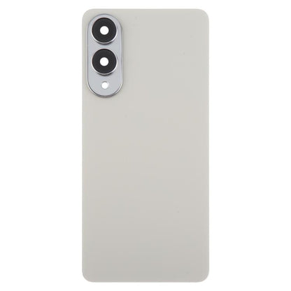 Samsung Galaxy S25 Edge SM-S937 OEM Battery Back Cover with Camera Lens Frame - Gold Replacement