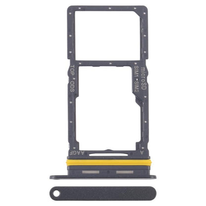 Original SIM + SIM/Micro SD Card Tray for Samsung Galaxy A17 5G SM-A176B (Black) - Replacement Part