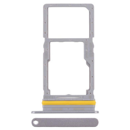Original SIM + SIM/Micro SD Card Tray for Samsung Galaxy A17 5G SM-A176B (Silver) - Replacement Part