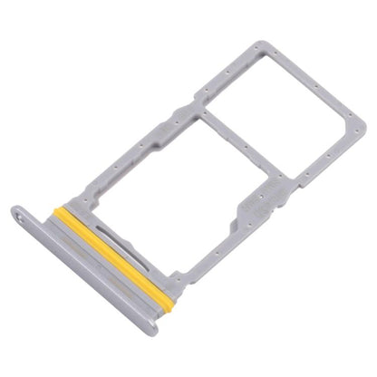 Original SIM + SIM/Micro SD Card Tray for Samsung Galaxy A17 5G SM-A176B (Silver) - Replacement Part
