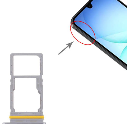Original SIM + SIM/Micro SD Card Tray for Samsung Galaxy A17 5G SM-A176B (Silver) - Replacement Part