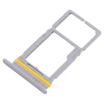 Original SIM & Micro SD Card Tray for Samsung Galaxy A17 5G SM-A176U (Silver) - Replacement Part
