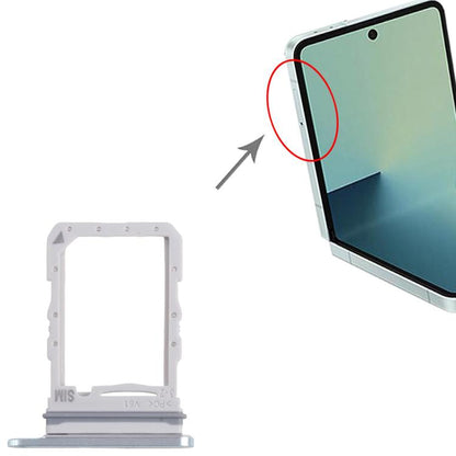 Original SIM Card Tray for Samsung Galaxy Z Flip7 SM-F766U (Green) - Replacement Part for Damaged Trays