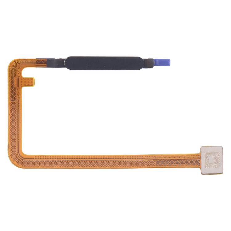 Original Fingerprint Sensor Flex Cable for Samsung Galaxy A07 4G SM-A075F (Black) - Replacement Part