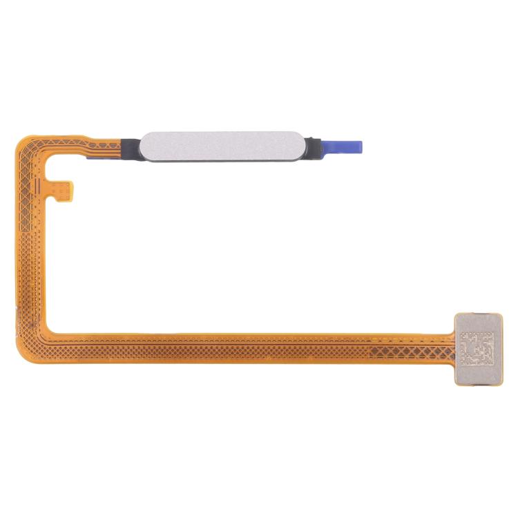 Original Fingerprint Sensor Flex Cable for Samsung Galaxy A07 4G (SM-A075F) - Silver Replacement Part