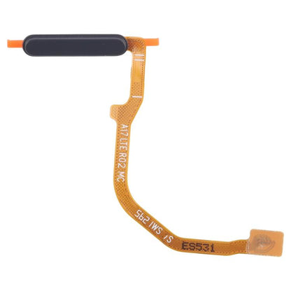 Original Fingerprint Sensor Flex Cable for Samsung Galaxy A17 4G (SM-A175F) - Black Replacement Part