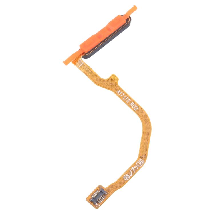 Original Fingerprint Sensor Flex Cable for Samsung Galaxy A17 4G (SM-A175F) - Black Replacement Part
