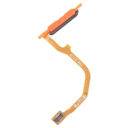 Original Fingerprint Sensor Flex Cable for Samsung Galaxy A17 4G (SM-A175F) - Black Replacement Part