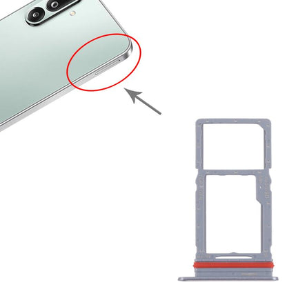 Original Grey SIM + Micro SD Card Tray for Samsung Galaxy M36 SM-M366P - 10pcs Replacement Set