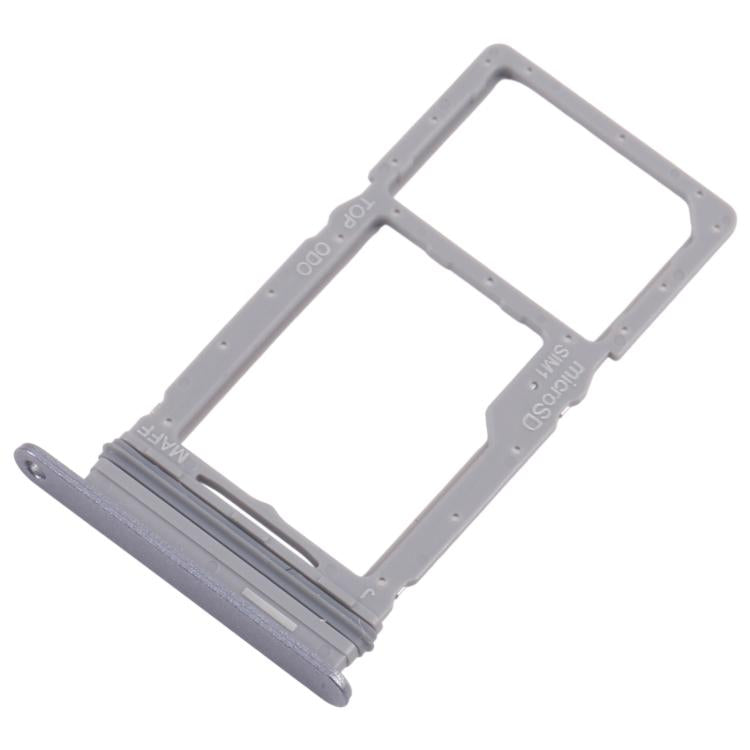 Original Grey SIM + Micro SD Card Tray for Samsung Galaxy M16 SM-M166P - 10pcs Replacement Set