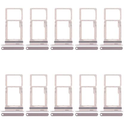 Original Gold SIM & Micro SD Card Tray for Samsung Galaxy M16 SM-M166P - 10pcs Replacement Set