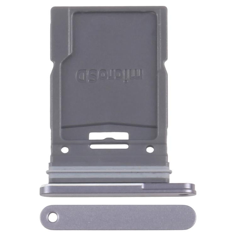 Original Micro SD Card Tray for Samsung Galaxy Tab S10 FE+ SM-X626 (Grey) - Replacement Part