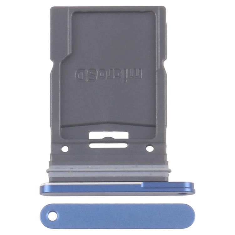 Original Micro SD Card Tray (Blue) for Samsung Galaxy Tab S10 FE+ SM-X626 - Replacement Part