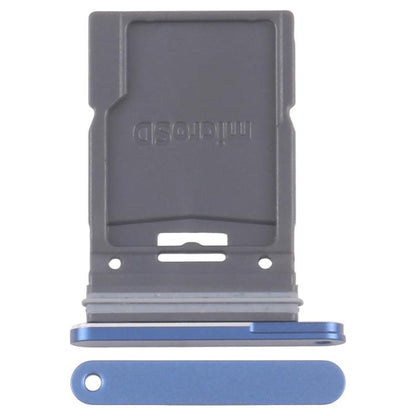 Original Micro SD Card Tray (Blue) for Samsung Galaxy Tab S10 FE+ SM-X626 - Replacement Part