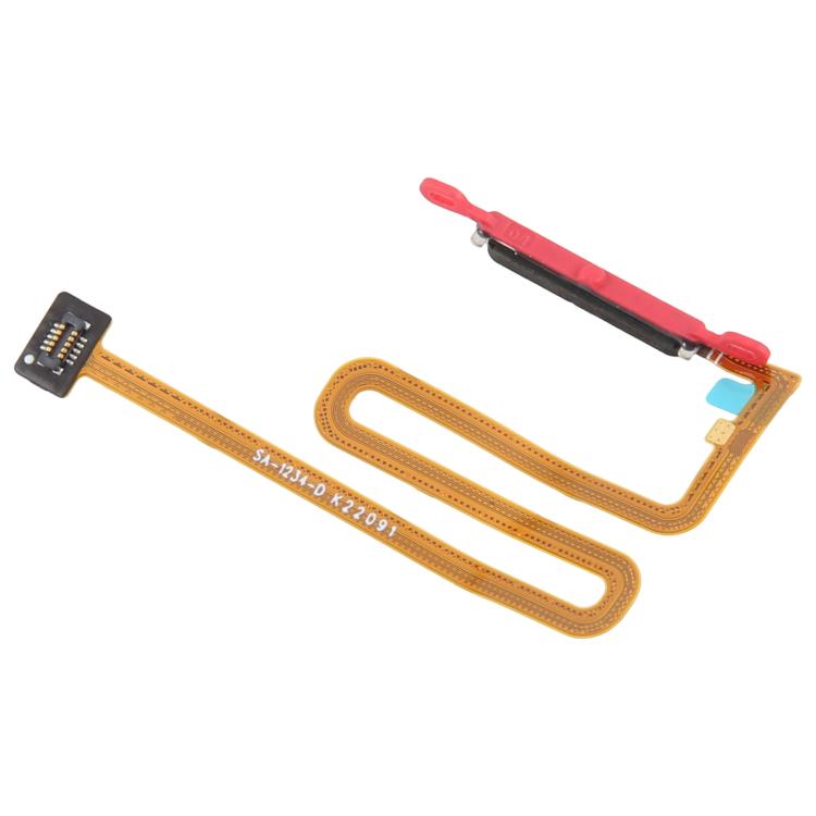 Original Fingerprint Sensor Flex Cable for Samsung Galaxy A03s SM-A037U (Black) - Replacement Part