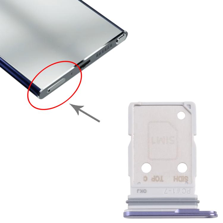 Original SIM Card Tray + SIM for Samsung Galaxy S26 Ultra SM-S948B (Purple) - Replacement Part