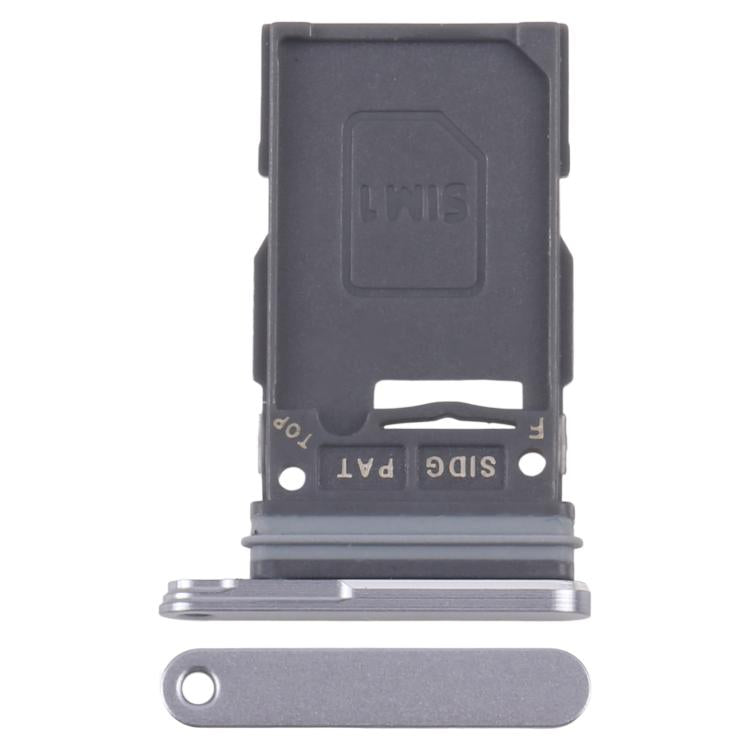 Original SIM Card Tray for Samsung Galaxy S26+ SM-S947U (Grey) - Replacement Part, Professional Installation Recommended