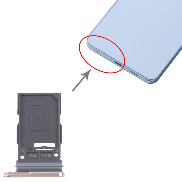Original Gold SIM Card Tray for Samsung Galaxy S26+ (SM-S947U) - Replacement Part for Damaged Trays